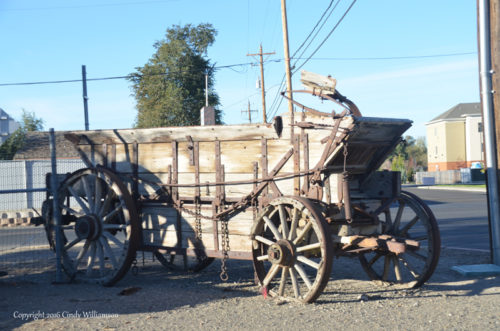 Old Wagon in Winnemucca, Nevada