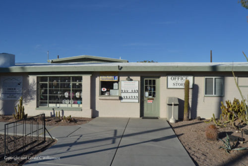 Office at Lake Mead Village RV Resort