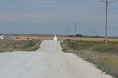 Kansas Road Scene